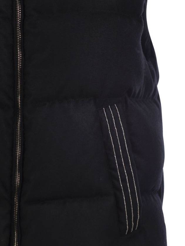 Down vest with light point detail - PESERICO - BALAAN 4