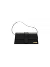 Le Bambino Long Flap Shoulder Bag Black - JACQUEMUS - BALAAN 2