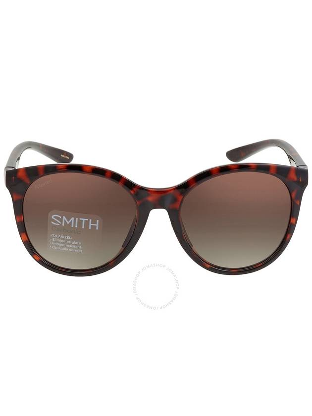 Smith Bayside Polarized Brown Gradient Round Unisex Sunglasses 203672 086/LA 54 - SMITH - BALAAN 1