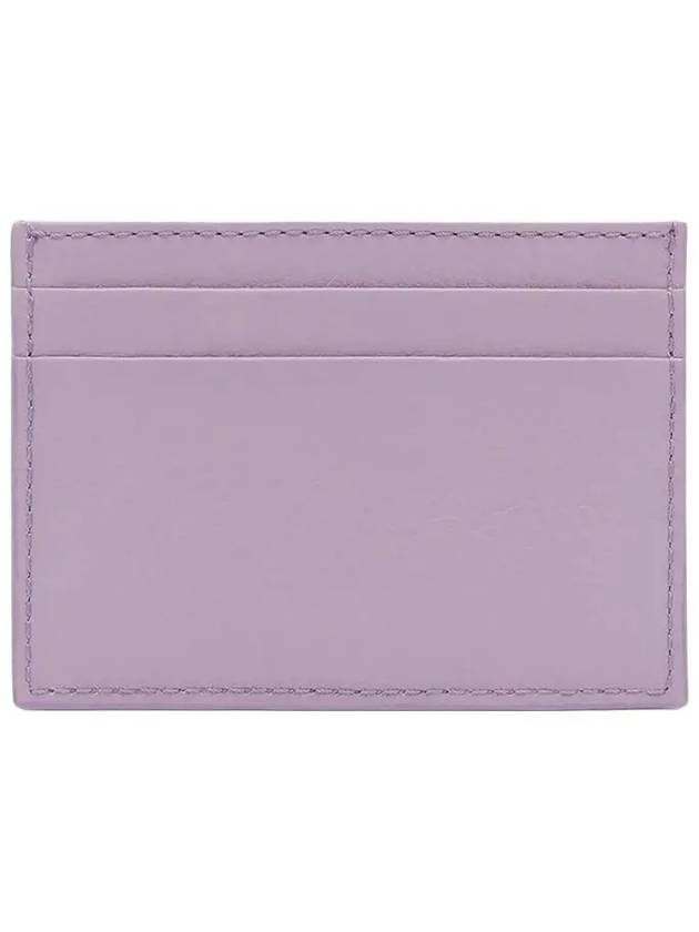 Fox Patch Card Wallet Lime Lilac - MAISON KITSUNE - BALAAN 4