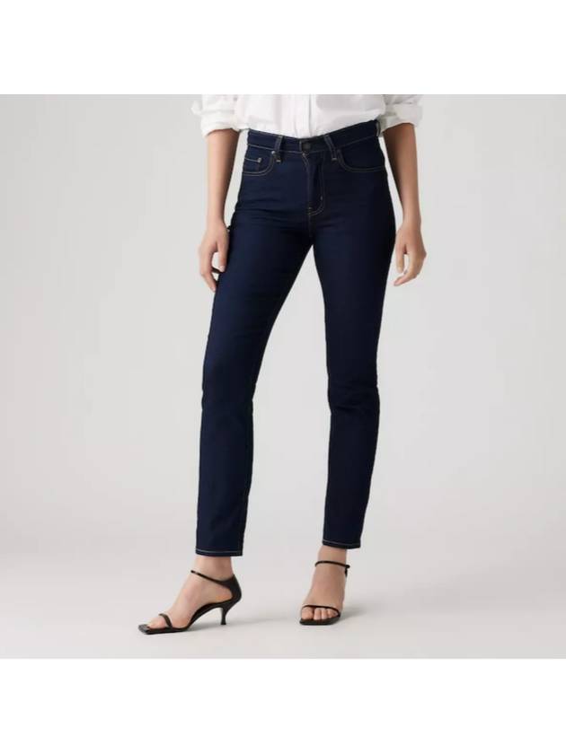 724 High Rise Slim Straight Women s Jeans Cast Shadows - LEVI'S - BALAAN 1