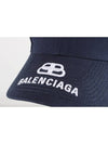 BB logo ball cap navy L - BALENCIAGA - BALAAN 6