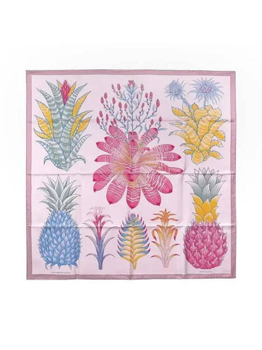 Index Bromeliaceae 90 Scarf Rose - HERMES - BALAAN 1