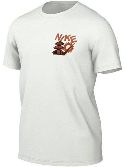 Dri-Fit Fitness Short Sleeves T-Shirt White - NIKE - BALAAN 2