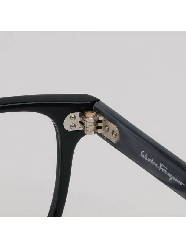 glasses frame SF2915 004 light square horn rim black - SALVATORE FERRAGAMO - BALAAN 6