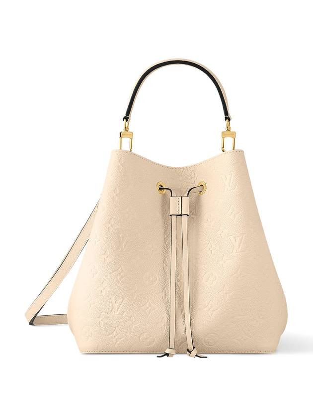 Louis Vuitton Neonoe Mm Leather Bucket Bag Cream - LOUIS VUITTON - BALAAN 2