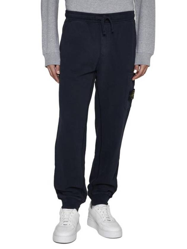 Wappen Patch Cargo Jogger Track Pants Navy - STONE ISLAND - BALAAN 5