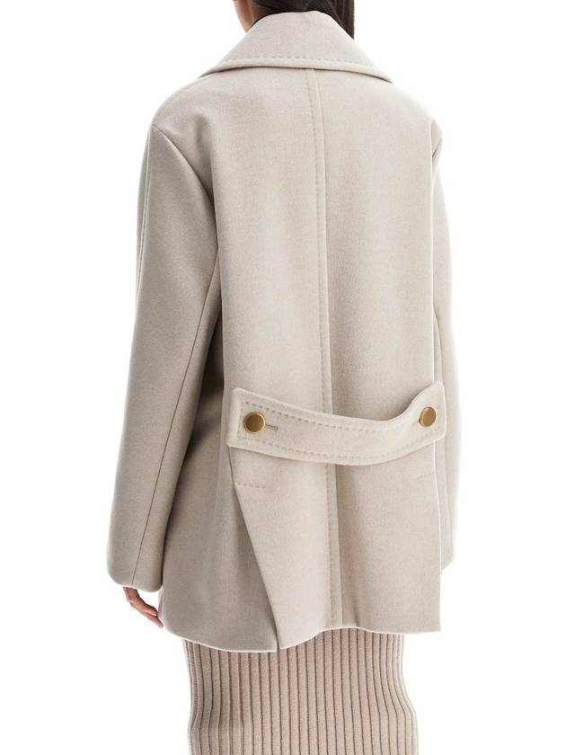 Bertha cashmere double coat beige - MAX MARA - BALAAN 4