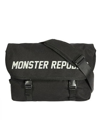 SCOTCH MESSENGER BAG BLACK - MONSTER REPUBLIC - BALAAN 1