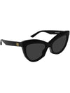 Eyewear BB Cat Eye Sunglasses Black - BALENCIAGA - BALAAN 1