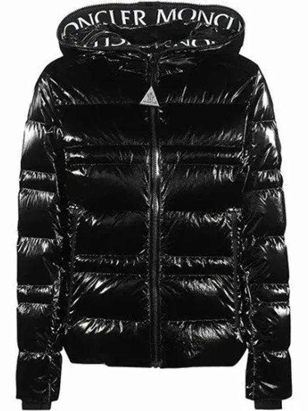 Tharon Hooded Short Padded Black - MONCLER - BALAAN 2