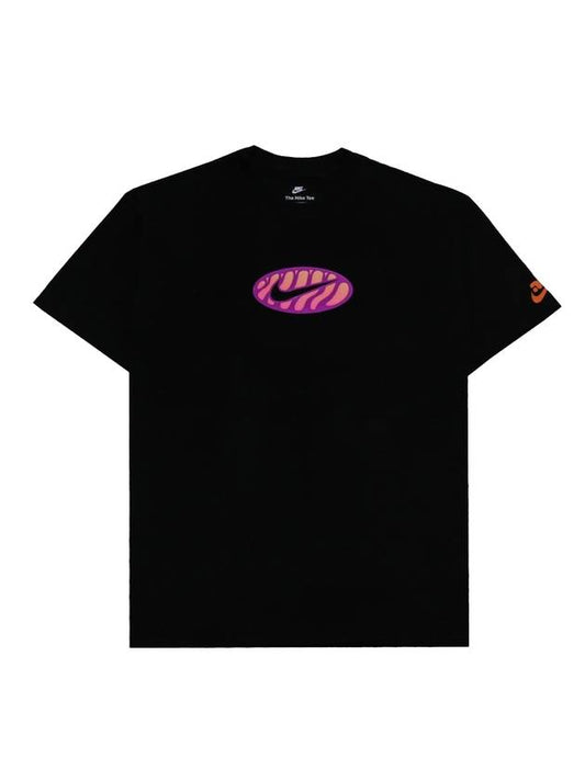 NSW Max90 Short Sleeves T Shirt Black - NIKE - BALAAN 1
