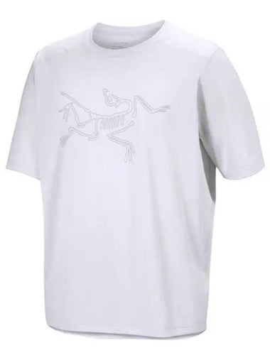 Cormac Bird Logo Short Sleeve T-Shirt White - ARC'TERYX - BALAAN 1