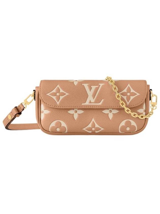 Wallet On Chain Ivy Monogram Empreinte Shoulder Bag Arizona Creme - LOUIS VUITTON - BALAAN 1