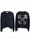 Caravaggio Arrow Sweatshirt Black - OFF WHITE - BALAAN 2