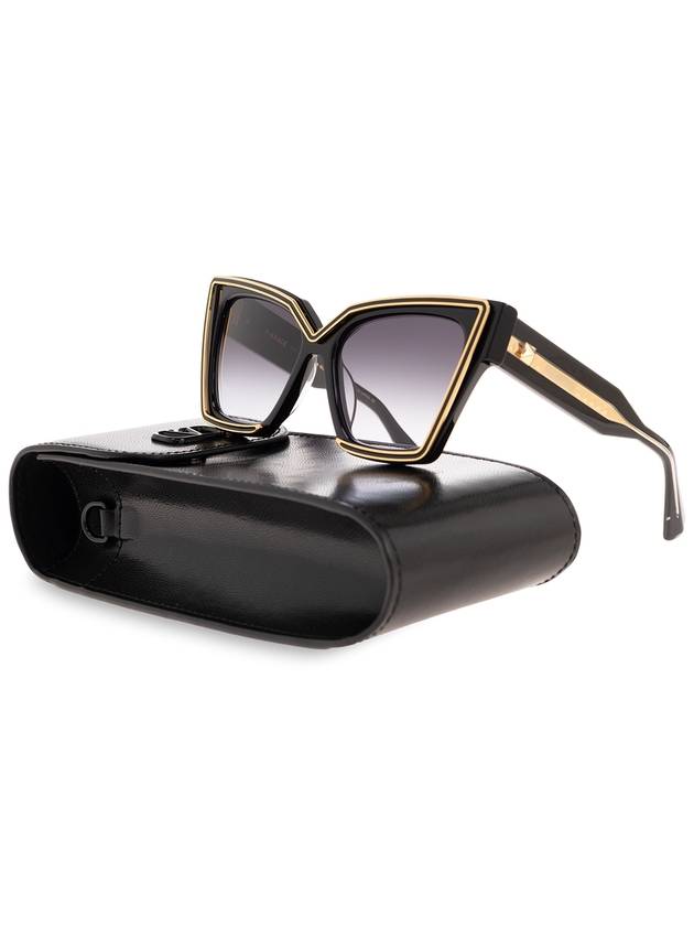 Valentino Eyewear Cat-eye Sunglasses, Women's, Black - VALENTINO - BALAAN 3