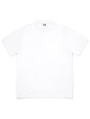 RWB Pocket Interlock Cotton Short Sleeve Polo Shirt White - THOM BROWNE - BALAAN 3