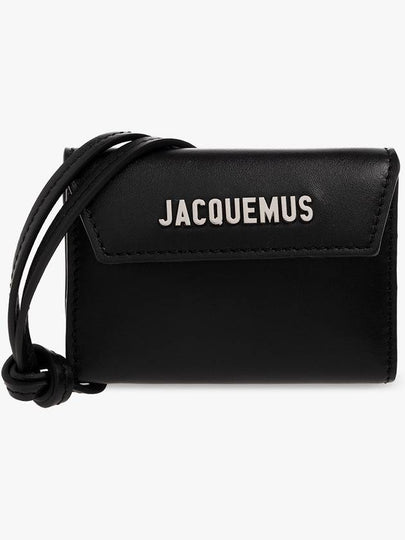 Le Porte Envelope Card Wallet Black - JACQUEMUS - BALAAN 2