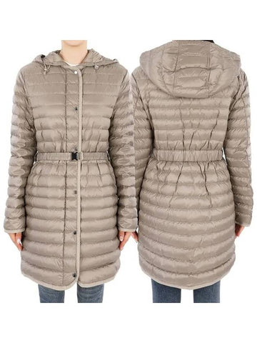 Women's OREDONNE Down Long Padded Jacket Beige 1C00026 595FE 205 - MONCLER - BALAAN 1