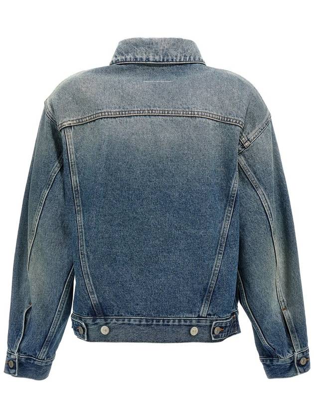 Mm6 Maison Margiela Cut-Out Denim Jacket - MAISON MARGIELA - BALAAN 2