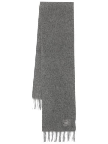 Logo embroidered cashmere scarf M1A150KN163 - PAUL SMITH - BALAAN 1