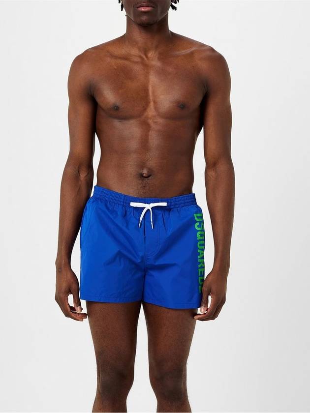 Logo Midi Swim Shorts - DSQUARED2 - BALAAN 3