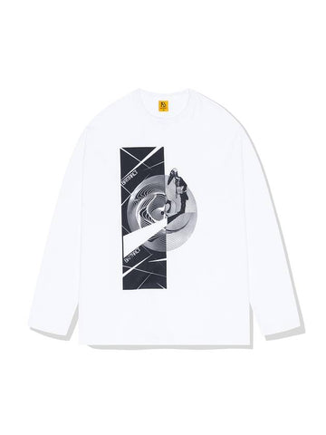 Auspicious Long Sleeve T-Shirt White - BATTRACT - BALAAN 1