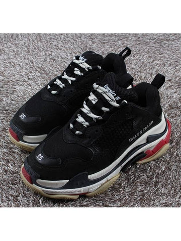 Triple S Black Red 35 220 - BALENCIAGA - BALAAN 1