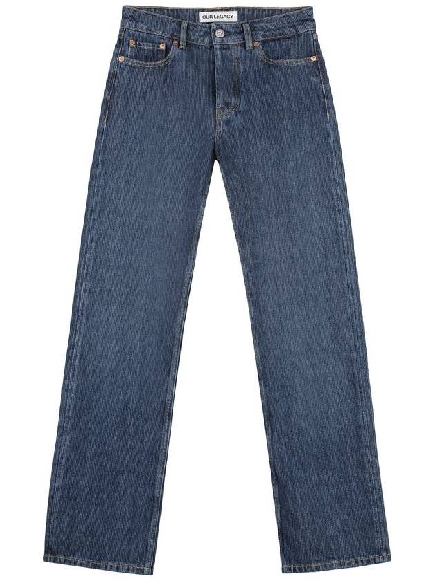 Denim Straight Pants W2245LD DeepBluechaintwill BLUE - OUR LEGACY - BALAAN 2