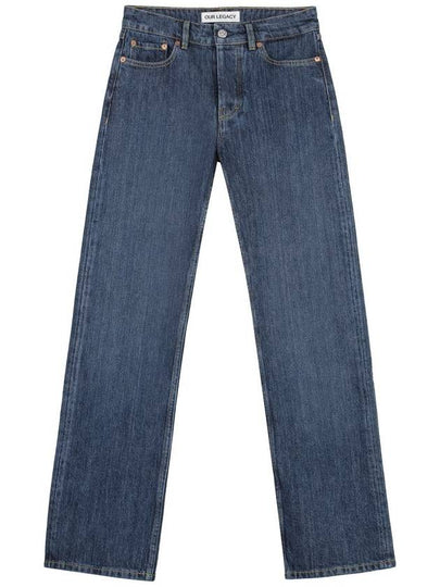 Denim Straight Pants W2245LD DeepBluechaintwill BLUE - OUR LEGACY - BALAAN 2