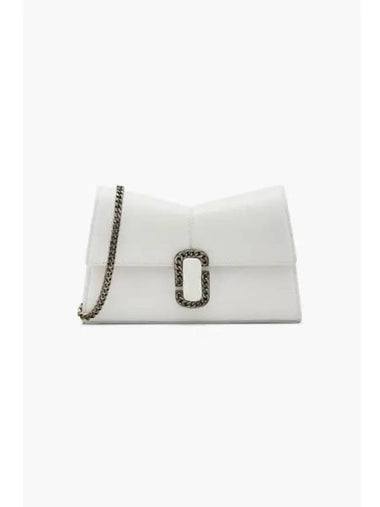 St Marc Slg the Chain Wallet White MBACS24003WHX - MARC JACOBS - BALAAN 1