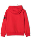 Kids Women s Waffen Hoodie Red 751661640 V0010 - STONE ISLAND - BALAAN 3