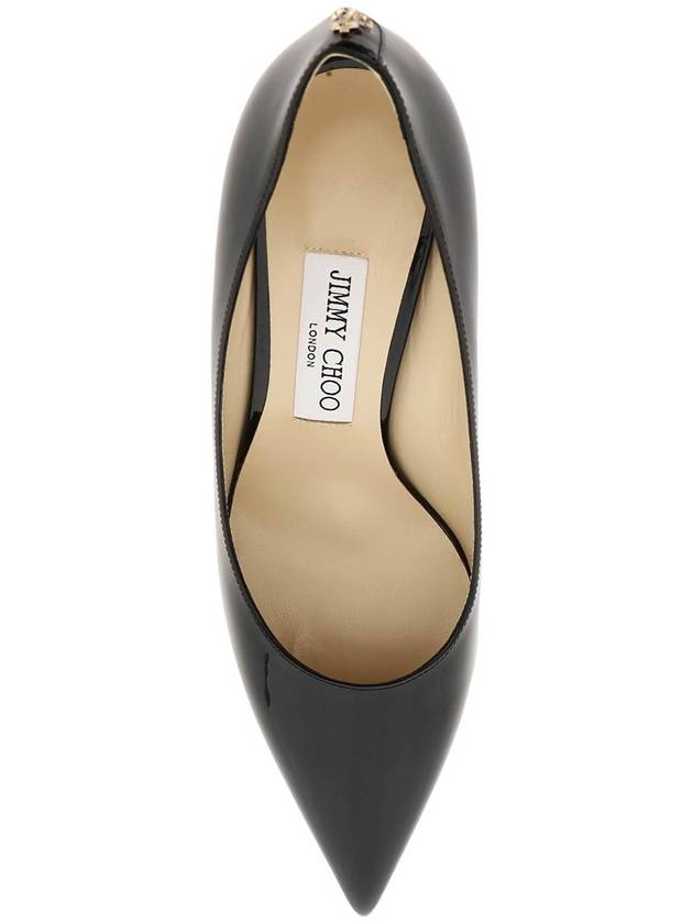 Love 65 Patent JC Leather Pumps Black - JIMMY CHOO - BALAAN 3