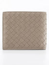 Intrecciato Halfwallet Titanium Gray - BOTTEGA VENETA - BALAAN.