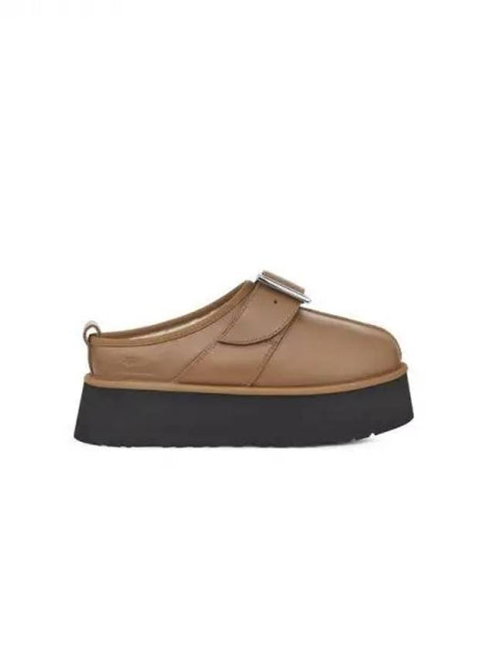 Buckle Platform Slippers Chestnut - UGG - BALAAN 2