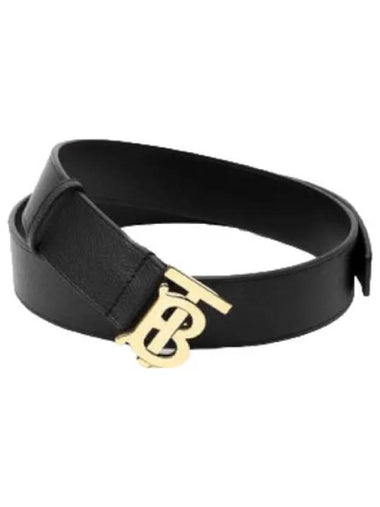 leather wide belt - BURBERRY - BALAAN 1