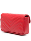 GG Marmont Matelasse Super Mini Bag Red - GUCCI - BALAAN 3