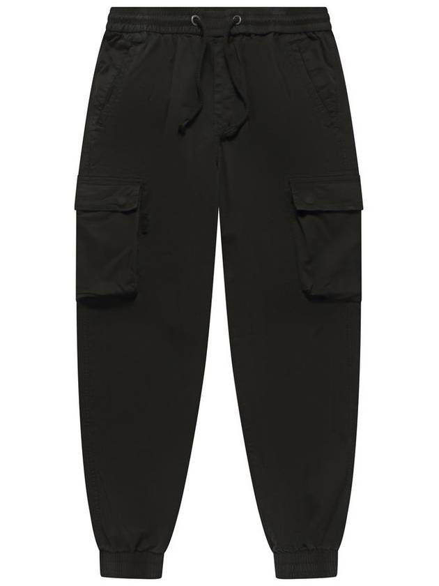 Men's Cargo Jogger Baggy Pants Black - SOLEW - BALAAN 2