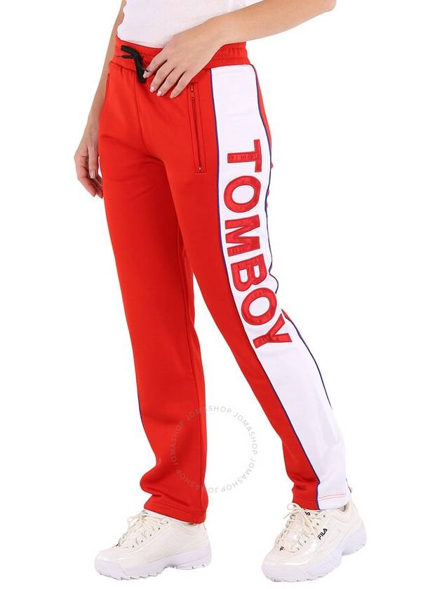 Filles A Papa Ladies Red Fleece Oversized Tracksuit Pants, Brand Size 3 (Large) - FILLES A PAPA - BALAAN 2