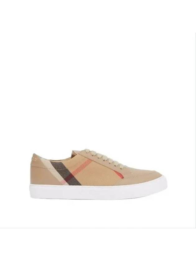 Women's House Check Low Top Sneakers Beige - BURBERRY - BALAAN 2