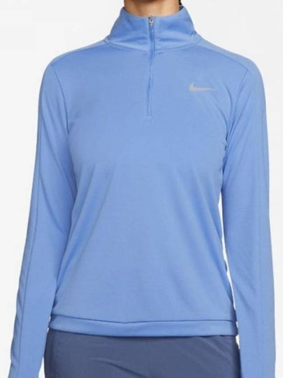 Women's Dri Fit Pacer Half Zip Sweatshirt Bue - NIKE - BALAAN 2