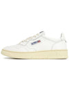 Medalist Leather Low Top Sneakers White - AUTRY - BALAAN 5