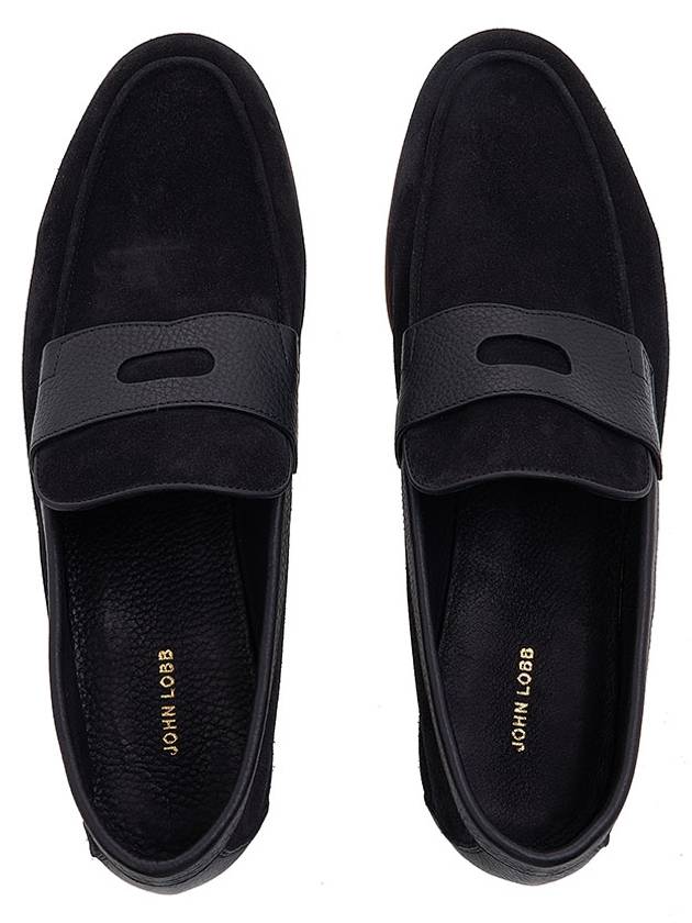 Men's loafers HENDRASUEDEBLACK - JOHN LOBB - BALAAN 6