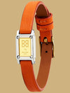 Gram Gold Bar Watch Bracelet Orange - BE/GINS - BALAAN 3