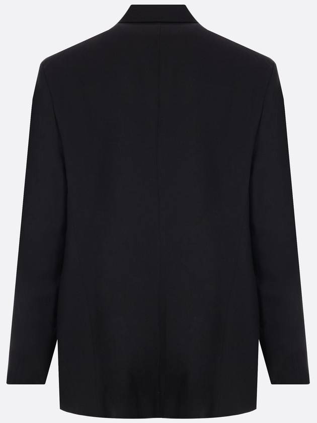 Unconstructed DB Blazer Jacket Black - OUR LEGACY - BALAAN 3