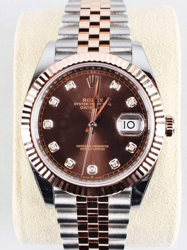 Rolex Datejust 41 Choco Edition 10p 22 Years - ROLEX - BALAAN 1