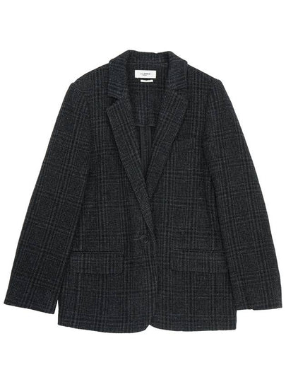 Charlene VE1743 22A011E 02AN Women s Wool Jacket Oversized Fit - ISABEL MARANT - BALAAN 2