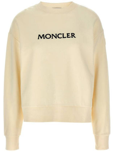 Moncler Logo Embroidery Sweatshirt - MONCLER - BALAAN 1