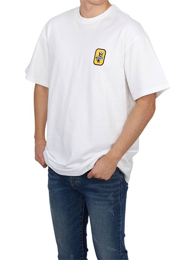 Signal Short Sleeve T-Shirt White - CARHARTT WIP - BALAAN 5