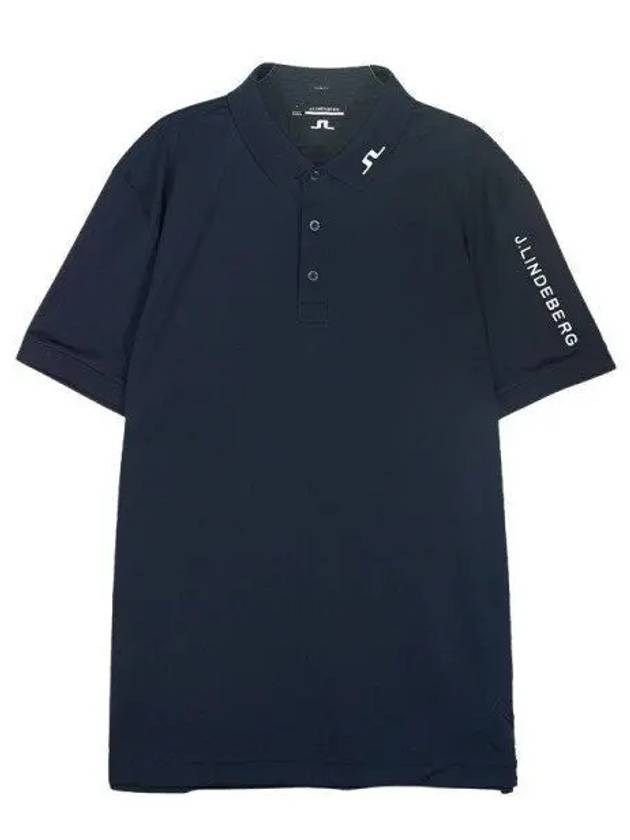 Tour Tech Polo T shirt Slim Fit Navy GMJ 1059514 - J.LINDEBERG - BALAAN 1